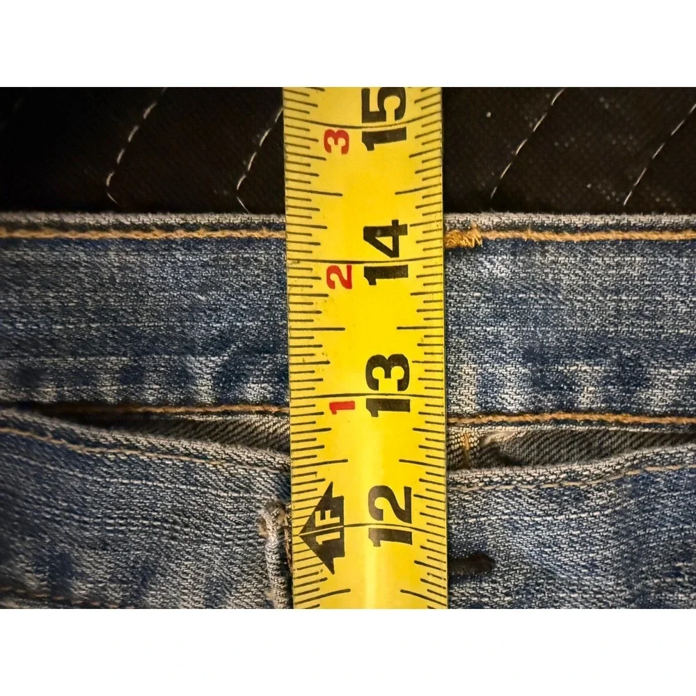 Levi's 527 Slim Bootcut Jeans Mens 38x30 Blue Red Tab 100% Cotton Denim